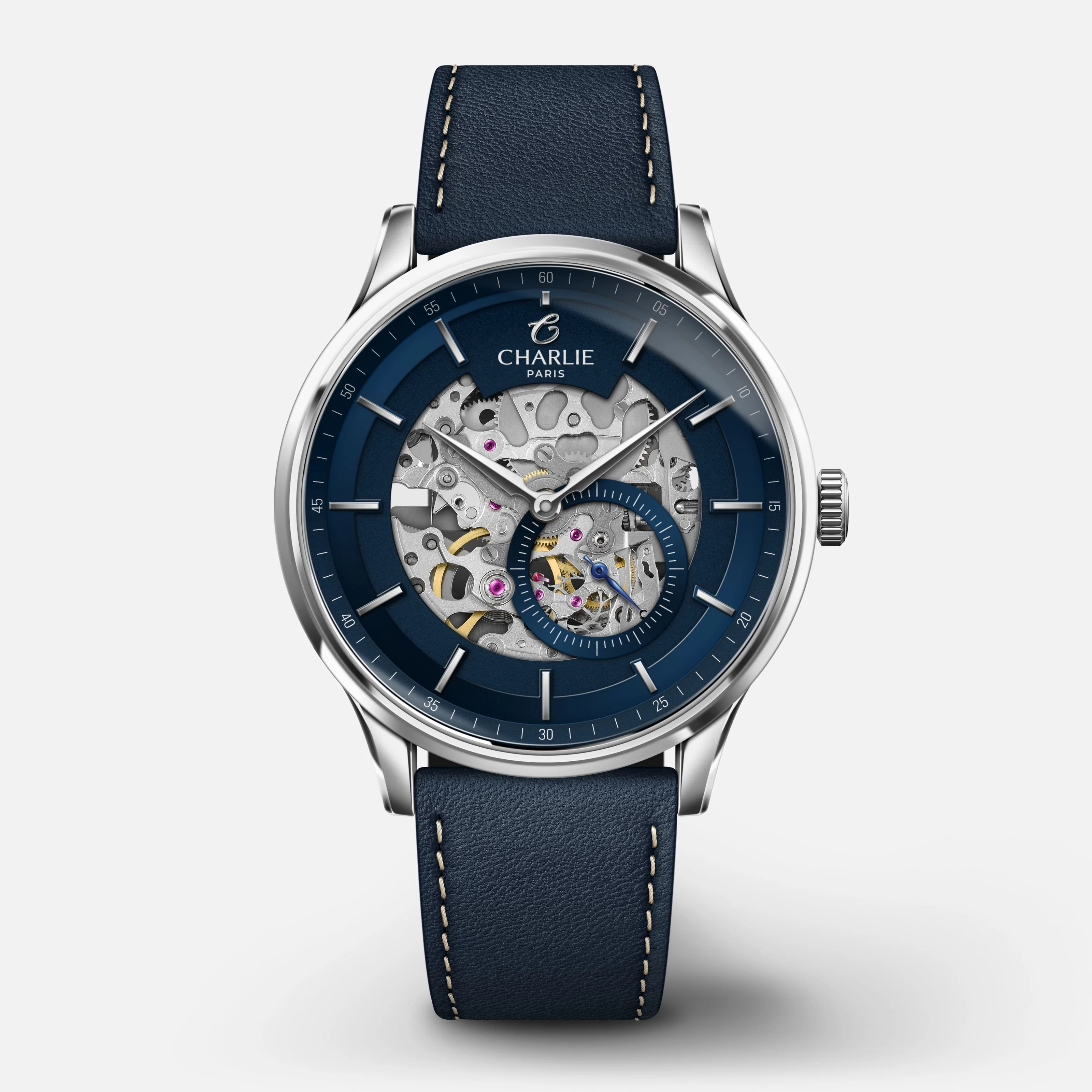 INITIAL - Squelette - Bleu - Image 18