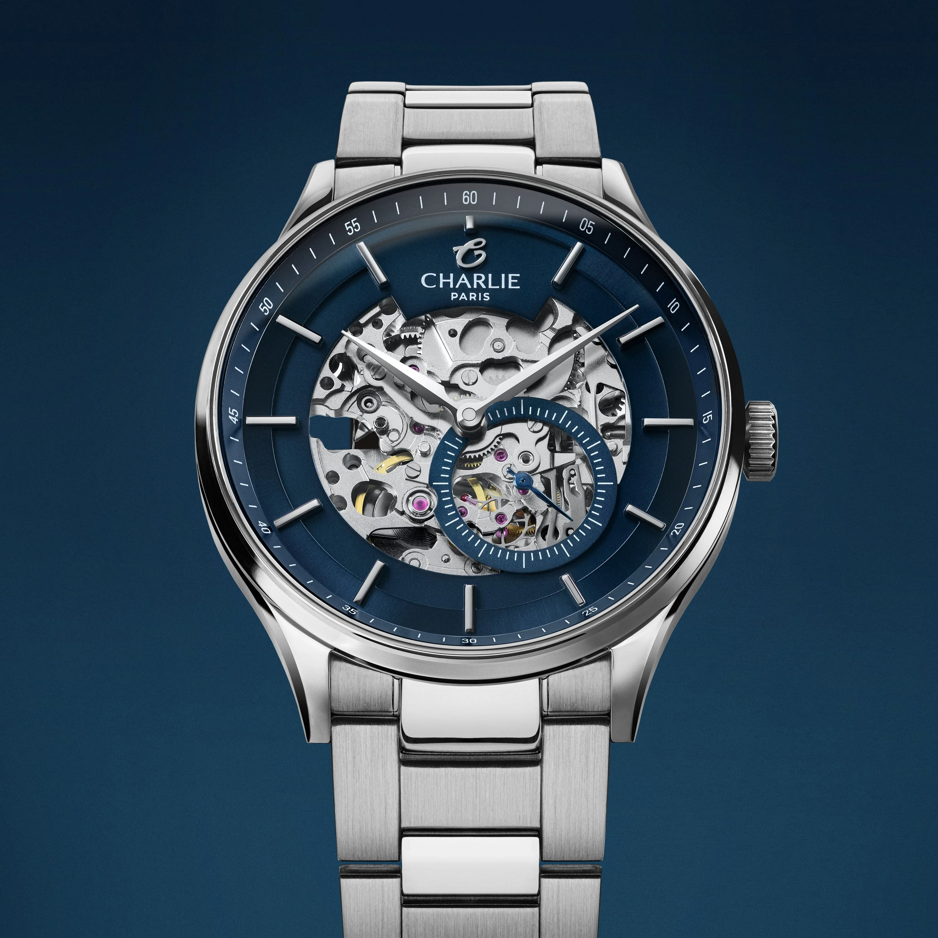 INITIAL - Squelette - Bleu - Image 9