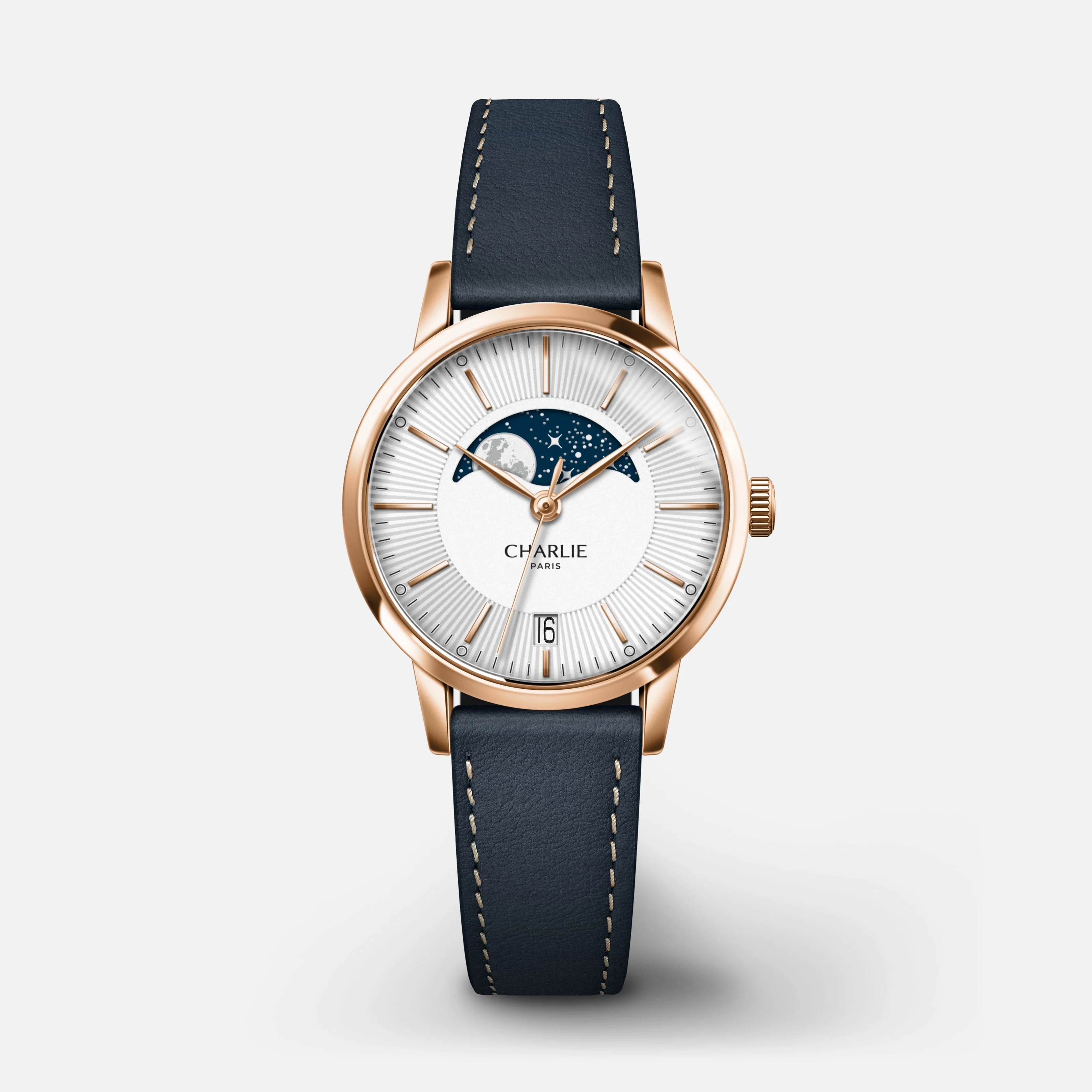 Montre femme or rose